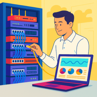 Správce sítě (pomocí AI)