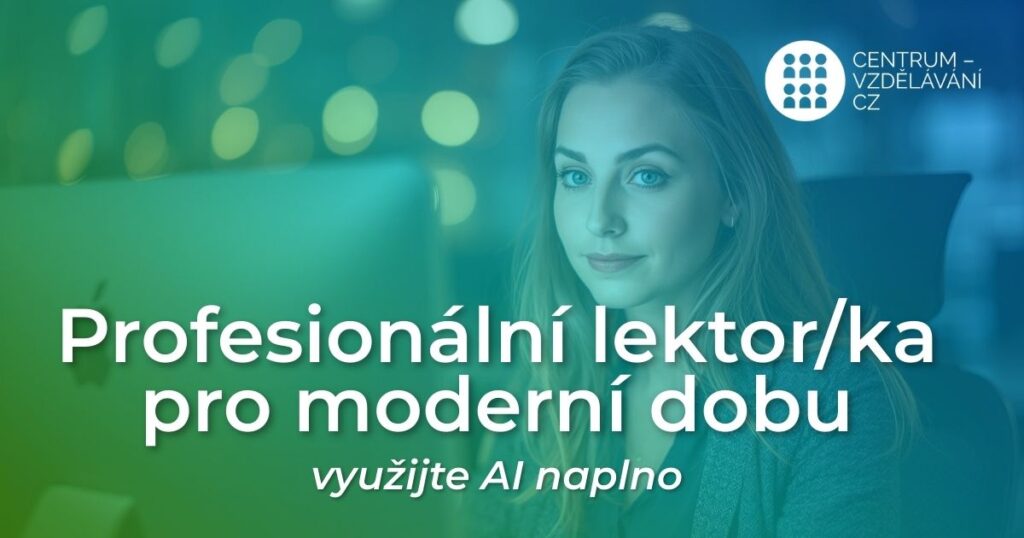 Lektor/ka dalšího vzdělávání